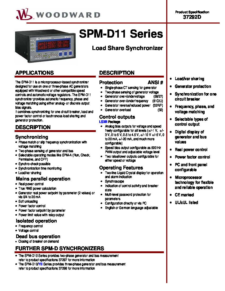 First Page Image of 8440-1666 SPM-D11  Manual.pdf